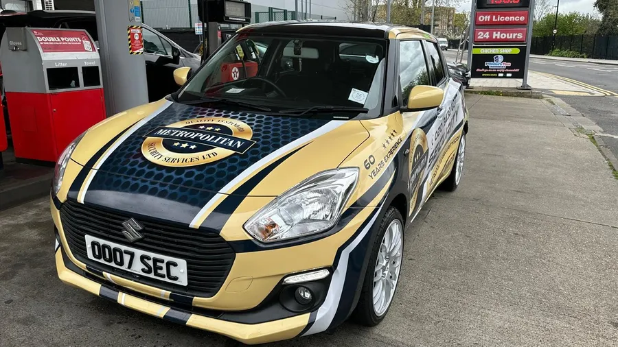 A Metropolitan Security response vehicle on patrol